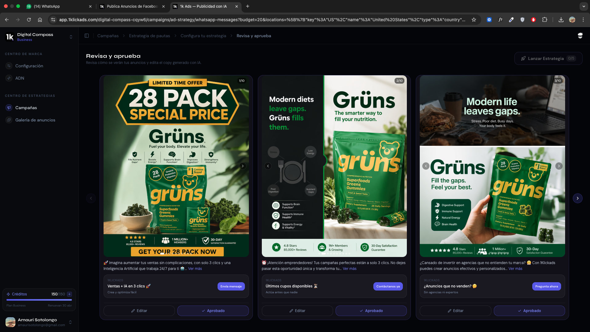 AI creates your ads